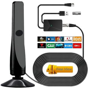 2025 Digital TV antenna-TV antenna indoor,TV antenna for Smart TV Indoor,TV Antenna for Local Channels,Digital Antenna for Smart TV Indoor, 360+ Miles Long Range HD TV Antenna,Support All TV